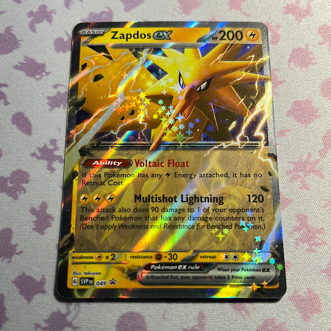 Zapdos ex - Promo SVP 049