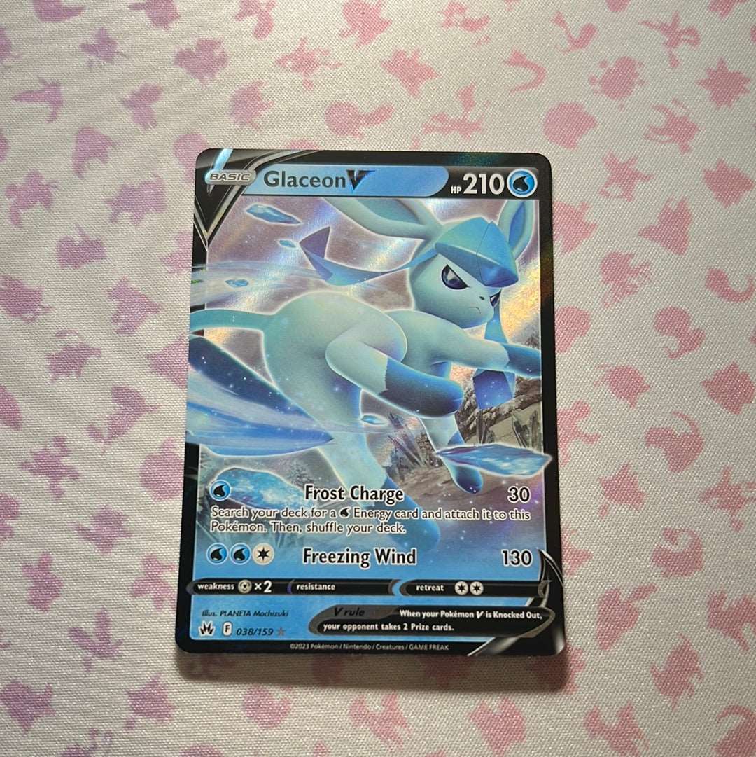 Glaceon V - Crown Zenith 038/159