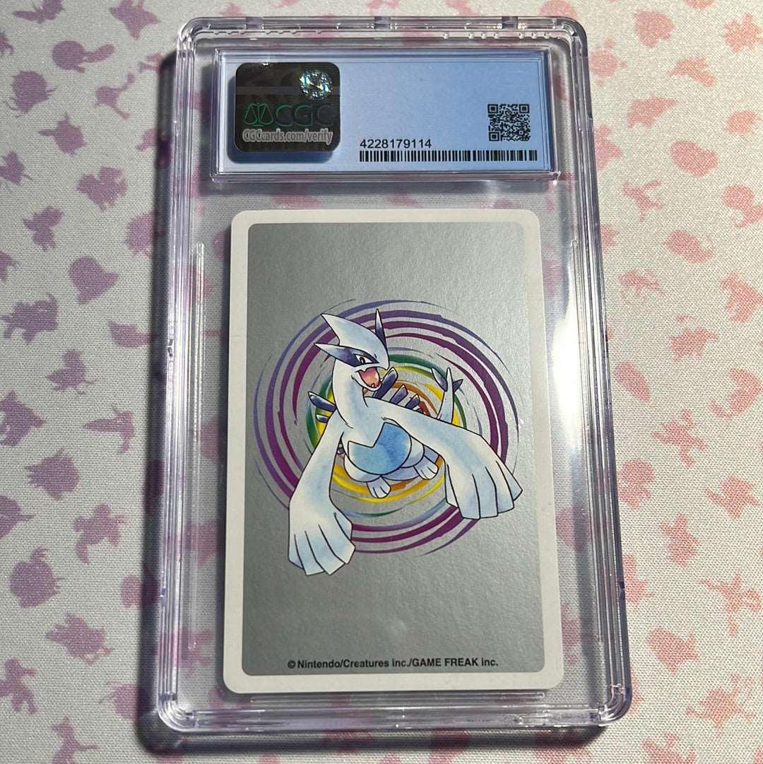 CGC 10 - Sneasel - Japanese - Pokemon Playing Cards - Silver Deck - 2 Heart (1999)
