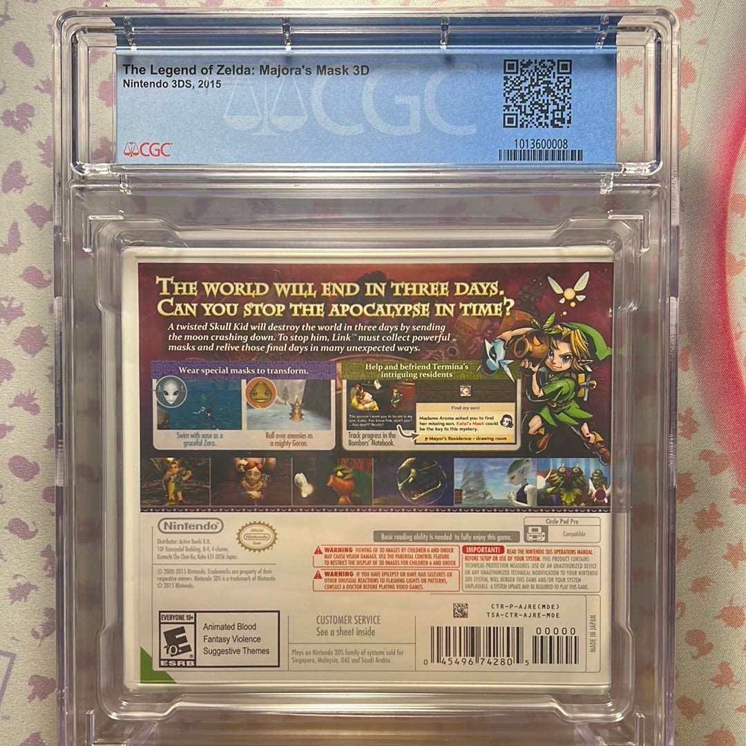 Nintendo  Graded Games  CGC  3DS  zelda  nintendo switch