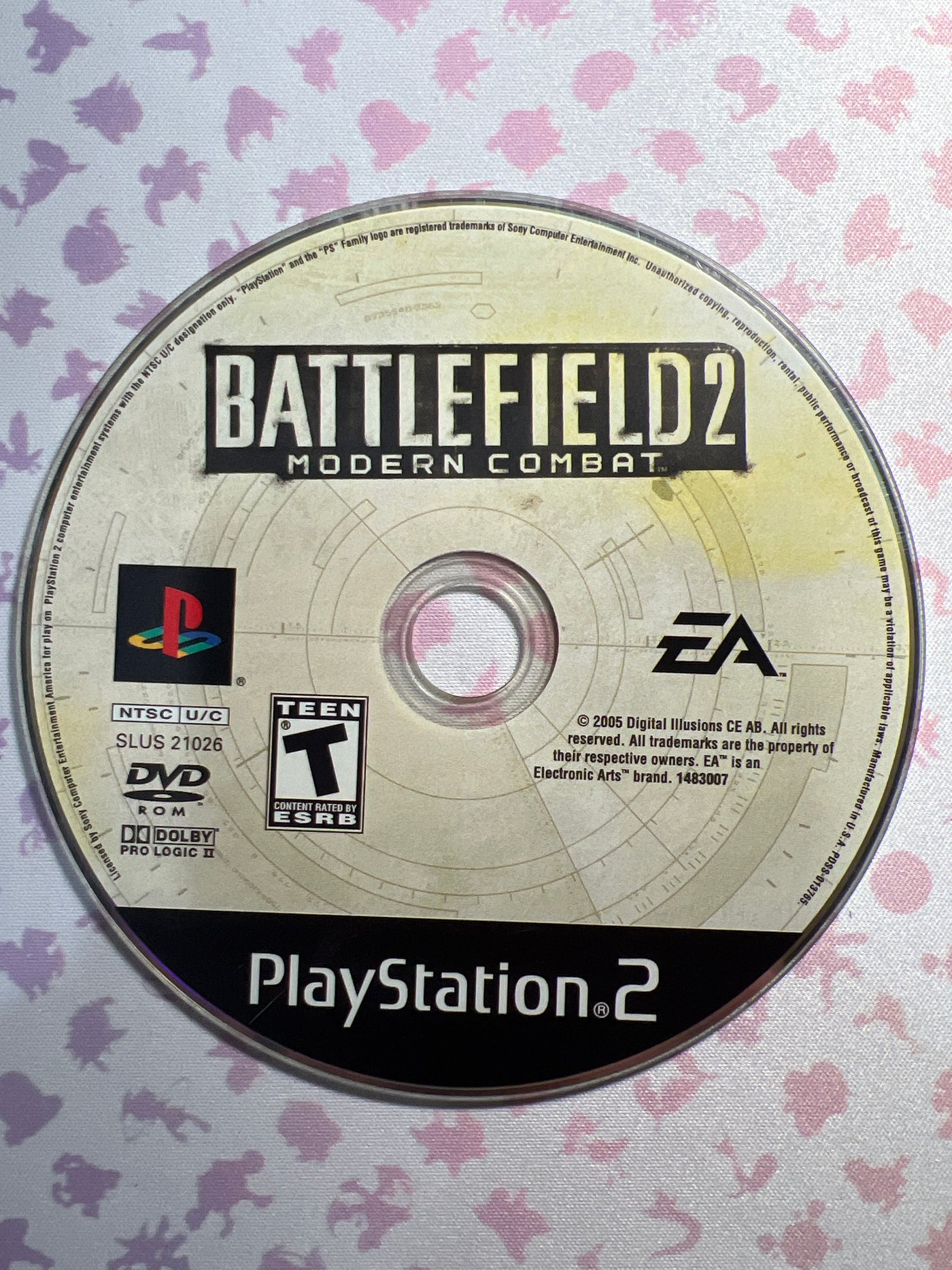 PS2 - Battlefield 2 Modern Combat - Disc Only