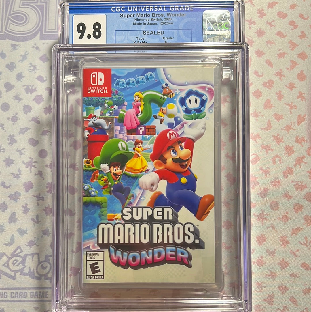 Switch - Super Mario Bros. Wonder - CGC 9.8 - American Hobby Time LLC