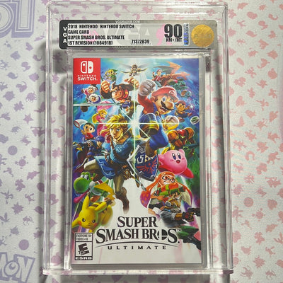 Switch - Super Smash Bros. Ultimate - VGA 90 Gold - American Hobby Time LLC