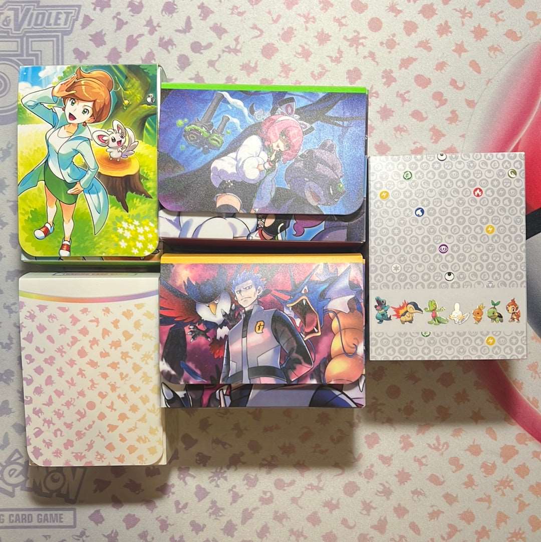 Pokémon Deck Boxes - New