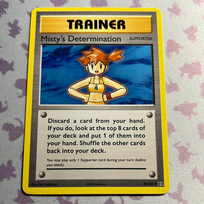 Trainer - Misty's Determination - Evolutions 80/108 (2016) (NM)