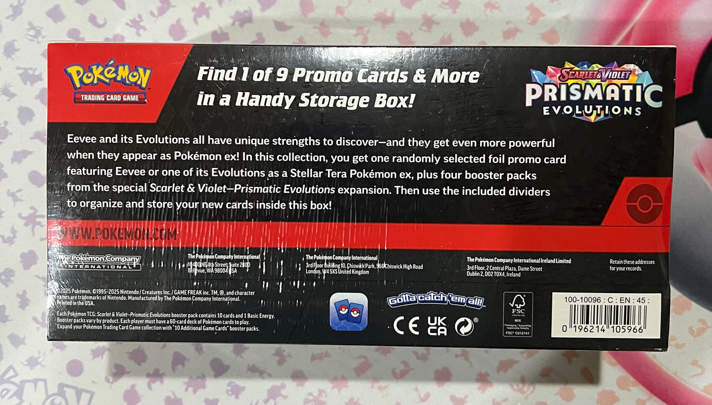 Prismatic Evolutions Surprise Box