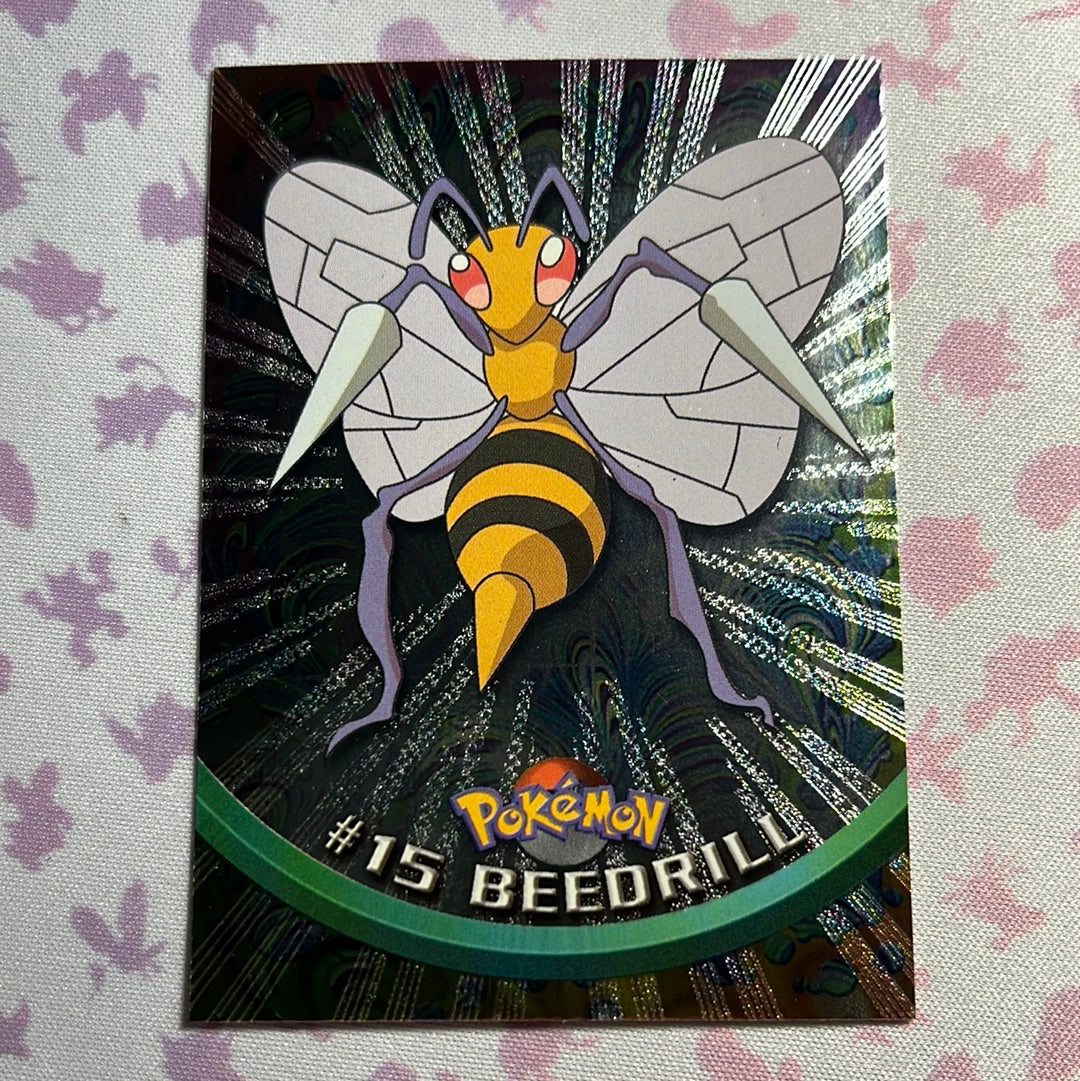 TOPPS - Beedrill - #15 - FOIL HOLO - (NM)