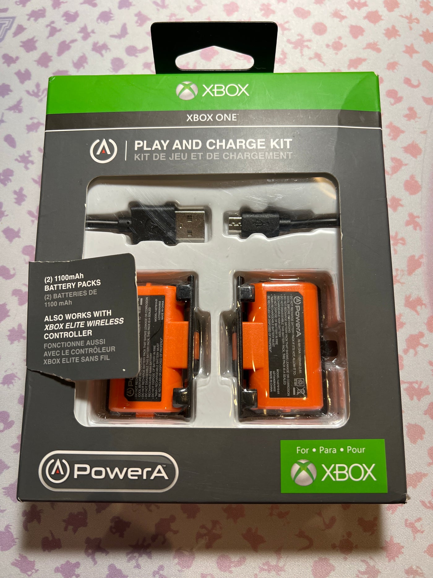 XBOX One - PowerA Play and Charge Kit - NIB