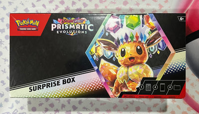 Prismatic Evolutions Surprise Box