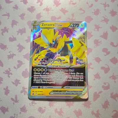 Zeraora VSTAR - Crown Zenith 055/159 - American Hobby Time LLC