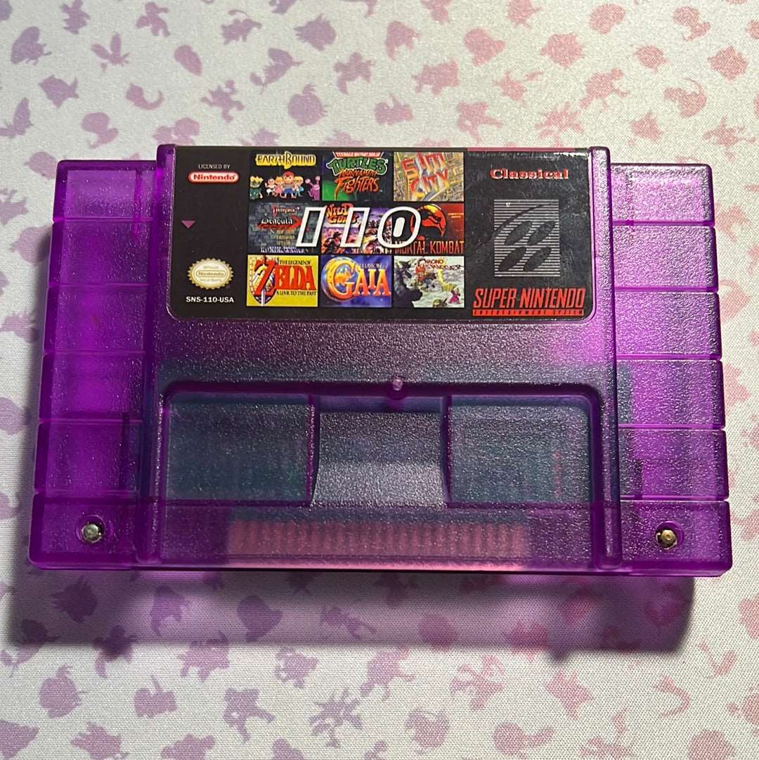 SNES Super 110 In 1 Loose American Hobby Time LLC