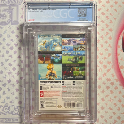 Switch - Zelda: Tears of the Kingdom 1st Print - CGC 9.6 A++ - American Hobby Time LLC