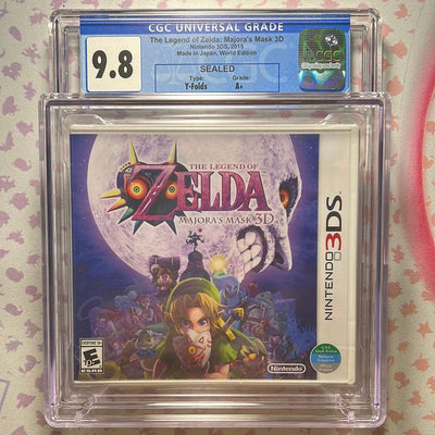 Nintendo  Graded Games  CGC  3DS  zelda  nintendo switch