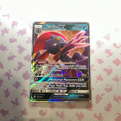 Weavile GX - Unified Minds 132/236 - American Hobby Time LLC