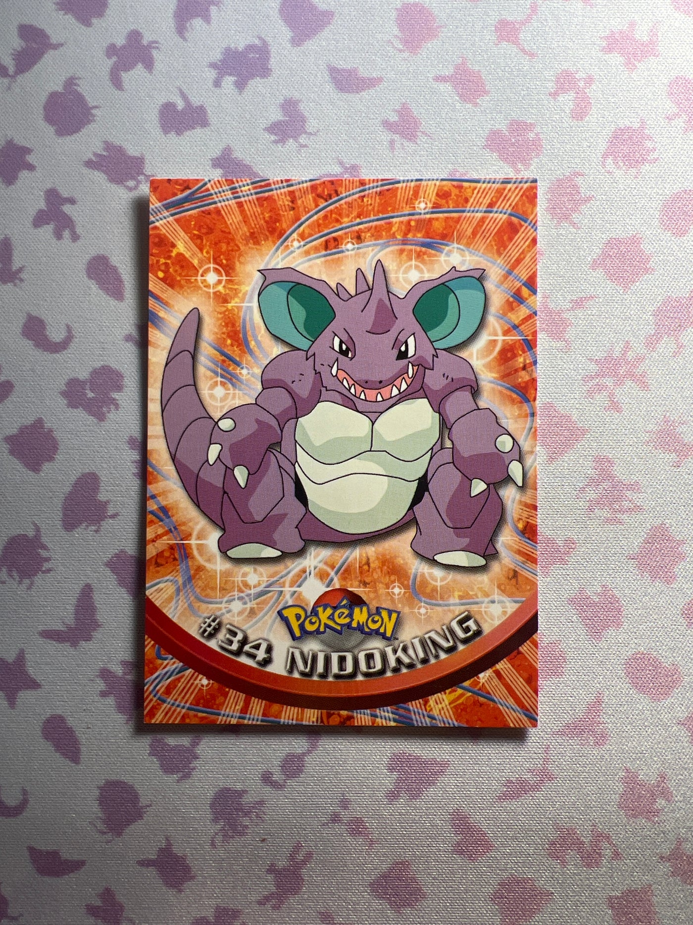 TOPPS - Nidoking - #34 - (NM)