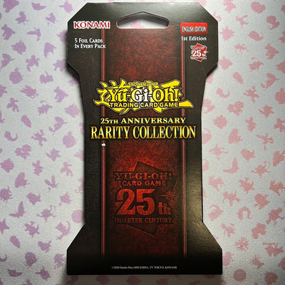 25th Anniversary Rarity Collection 1st Edition Hanger Booster Pack - American Hobby Time LLC
