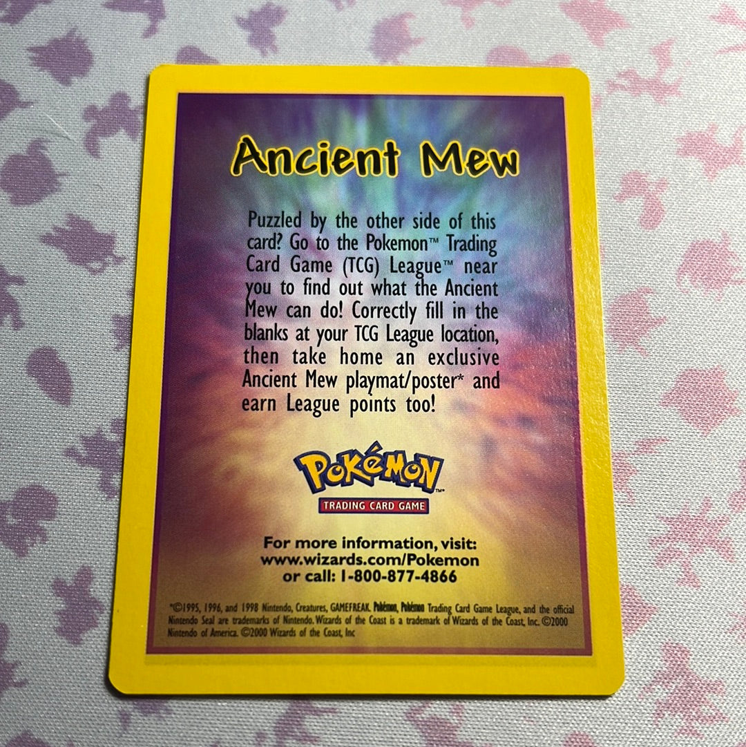Ancient Mew Pokemon
