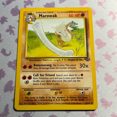 Marowak - Jungle Set 39/64 (NM)