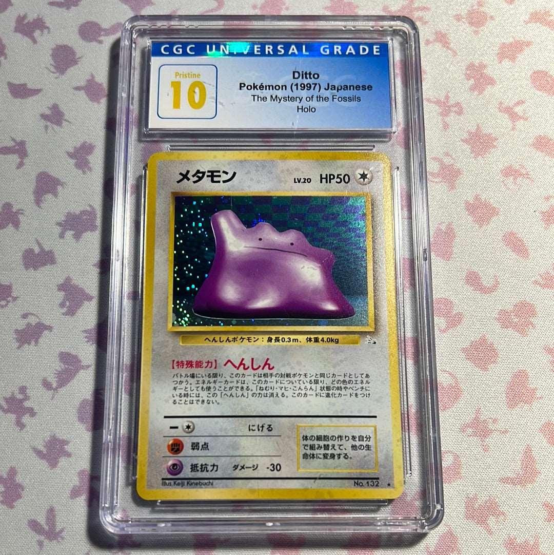 Vintage  Trading Card Games  Pokemon  Japanese  Graded Pokémon Cards  CGC