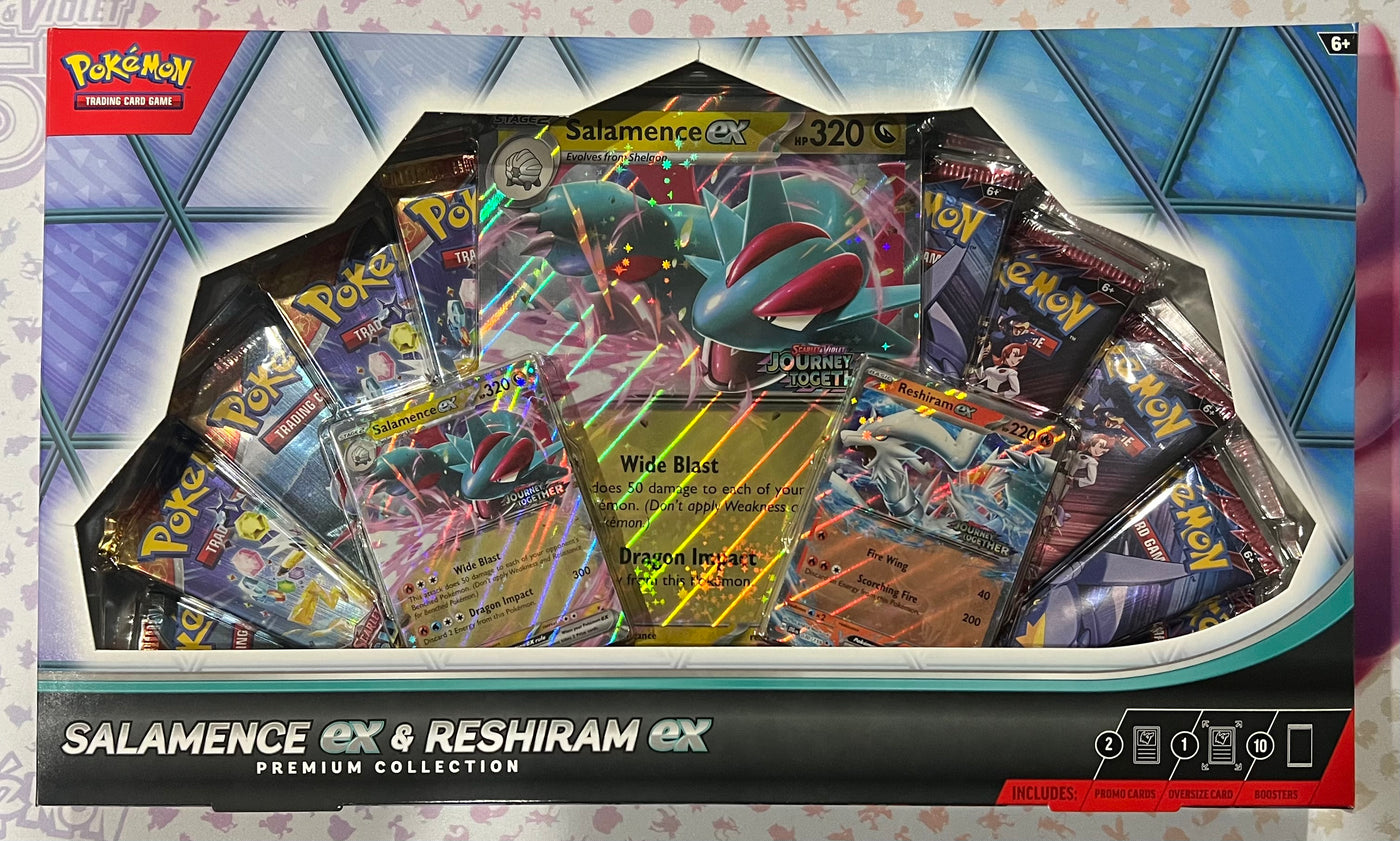 Salamence ex & Reshiram ex - Premium Collection