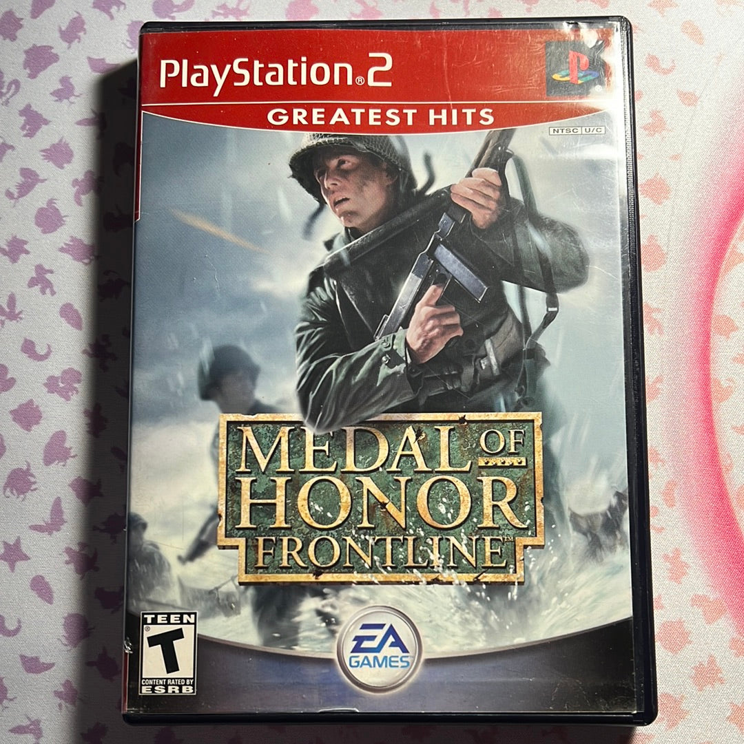 PS2 - Medal of Honor Frontline - No Manual
