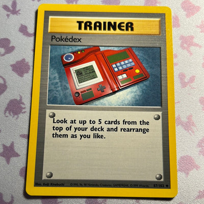 Trainer - Pokedex - Base Set 87/102 (NM)