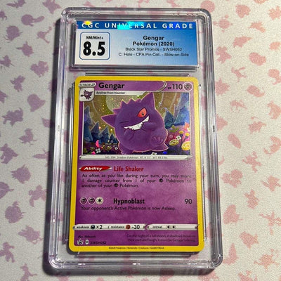 CGC 8.5 - Gengar - Black Star Promos - C. Holo - CPA Pin Coll. - Stow-on-Side - SWSH052 (2020)