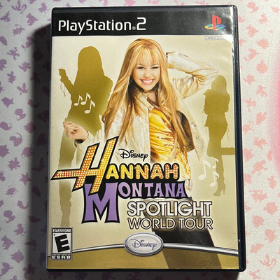 PS2 - Disney Hannah Montana Spotlight World Tour - CIB