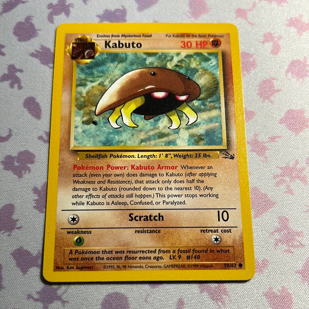 Kabuto - Fossil Set 50/62 (NM)