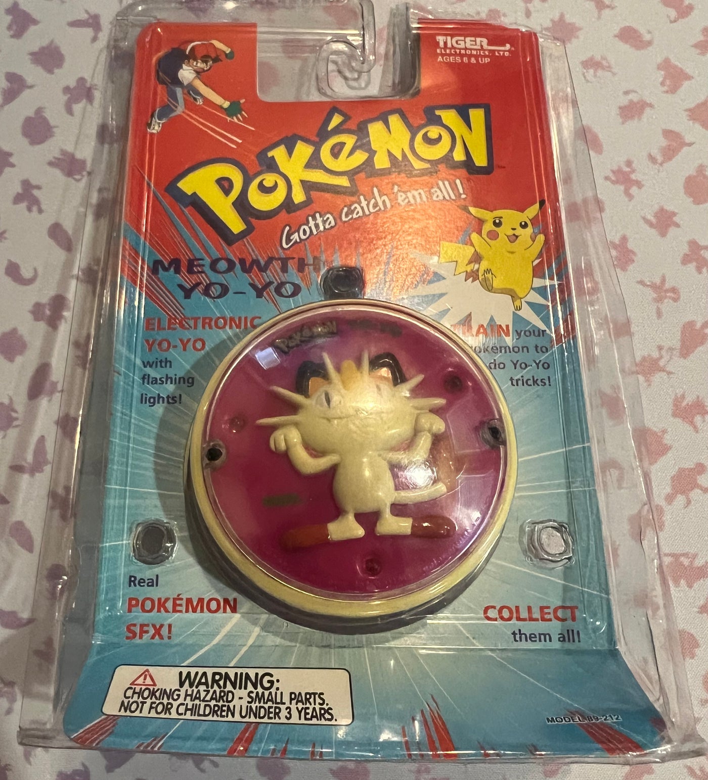 Vintage Pokemon Meowth Yo-Yo - New