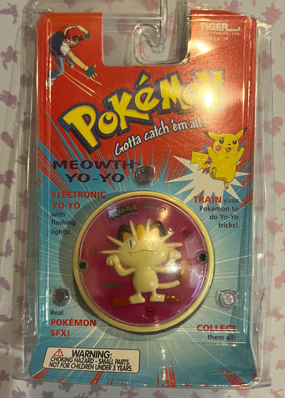 Vintage Pokemon Meowth Yo-Yo - New