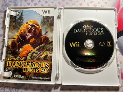 Wii - Cabela's Dangerous Hunts 2009 - CIB