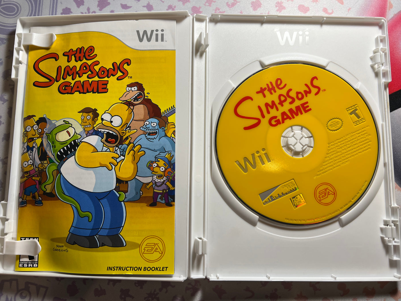 Wii - The Simpsons Game - CIB