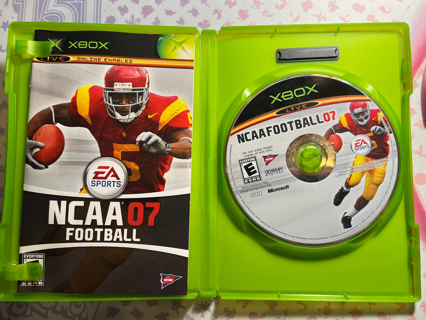 XBOX - NCAA 07 Football - CIB