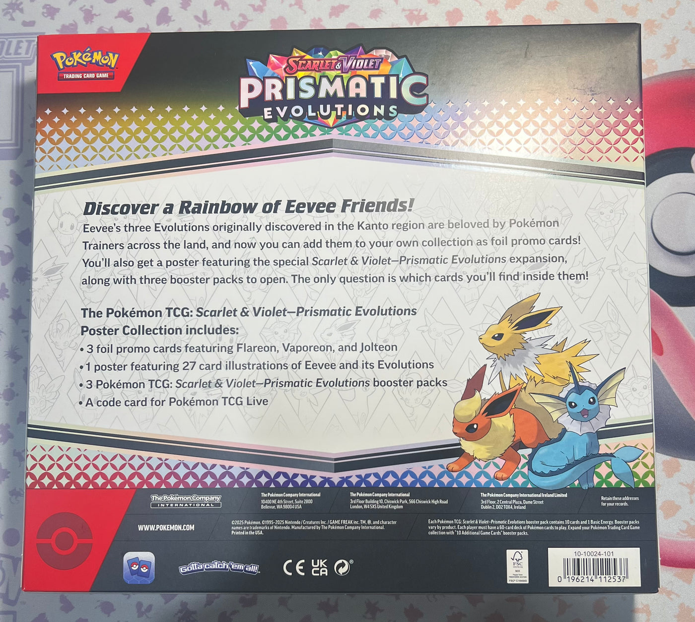 Prismatic Evolutions Poster Collection