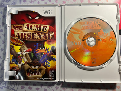 Wii - Looney Tunes Acme Arsenal - CIB