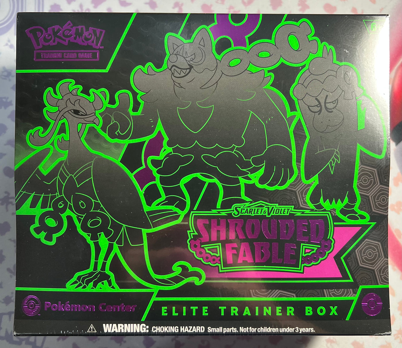 Shrouded Fable Pokémon Center Elite Trainer Box