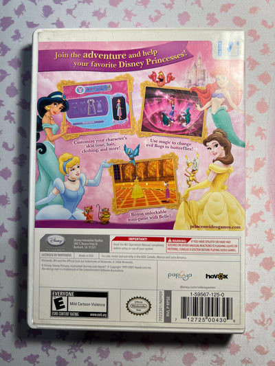 Wii - Disney Princess Enchanted Journey - No Manual
