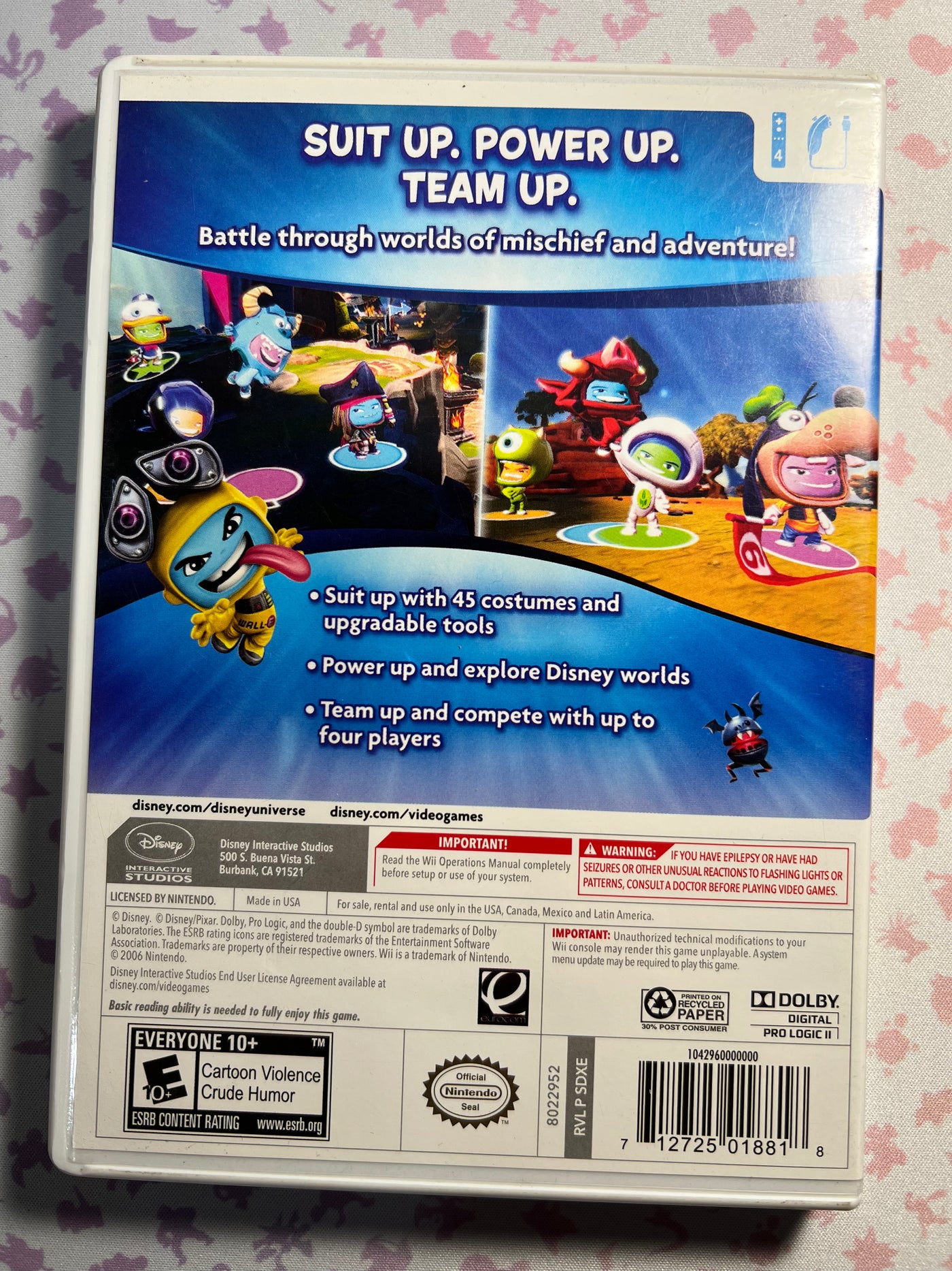 Wii - Disney Universe - CIB