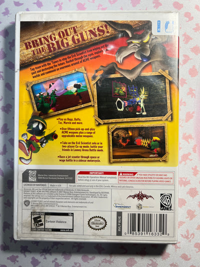 Wii - Looney Tunes Acme Arsenal - CIB