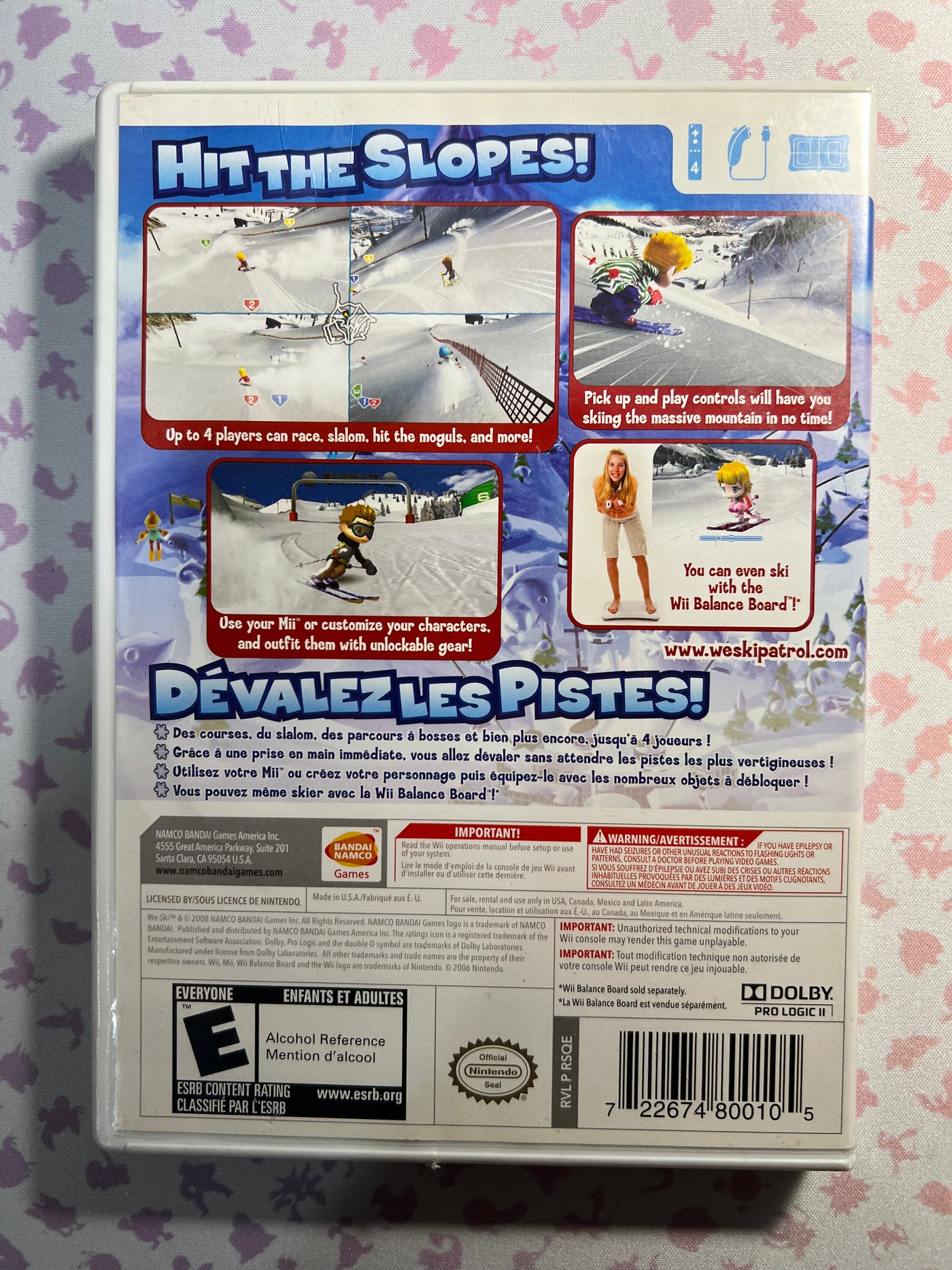 Wii - WeSki - CIB