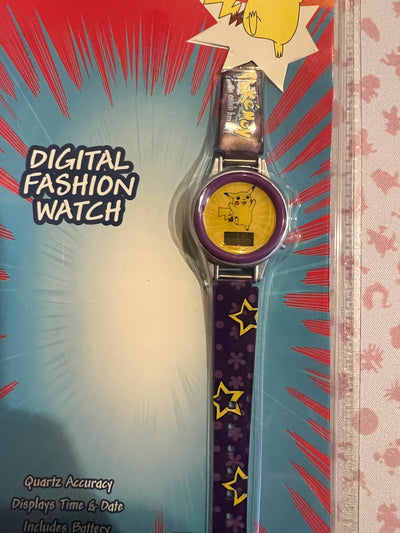 Vintage Pokemon Mix & Match Digital Watch - Model POKLC03 - New