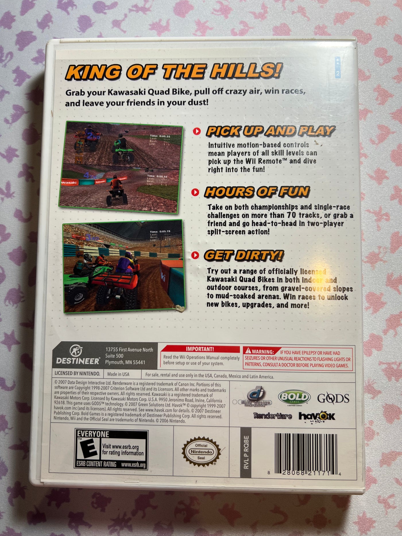 Wii - Kawasaki Quad Bikes - CIB