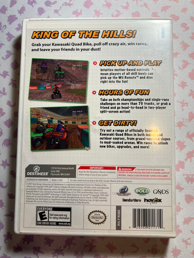 Wii - Kawasaki Quad Bikes - CIB