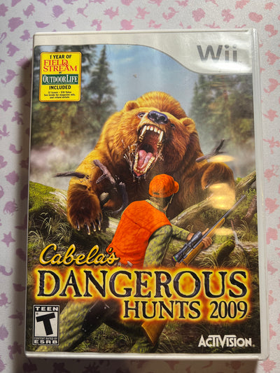 Wii - Cabela's Dangerous Hunts 2009 - CIB