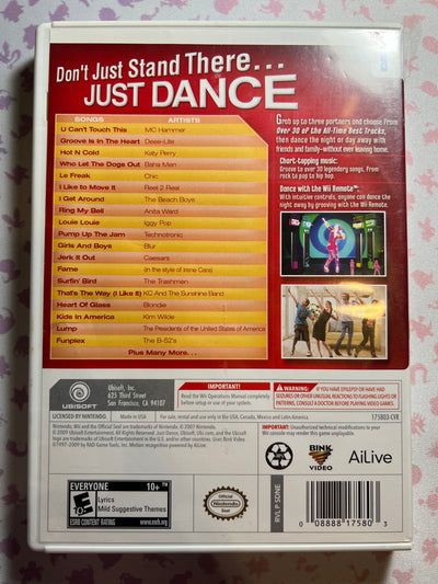 Wii - Just Dance - CIB