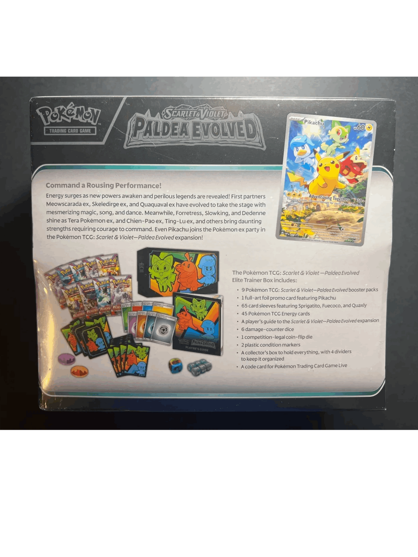 Paldea Evolved Elite Trainer Box American Hobby Time LLC